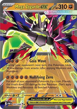 Mega Zygarde ex (POR 047) – produktbillede