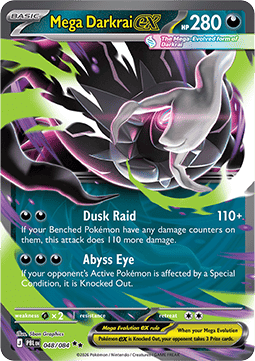 Mega Darkrai ex (PBL 048) – produktbillede