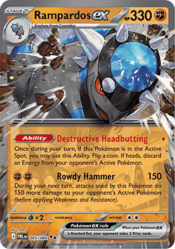 Rampardos ex (PBL 045) – produktbillede