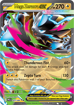 Mega Zeraora ex (PBL 027) – produktbillede