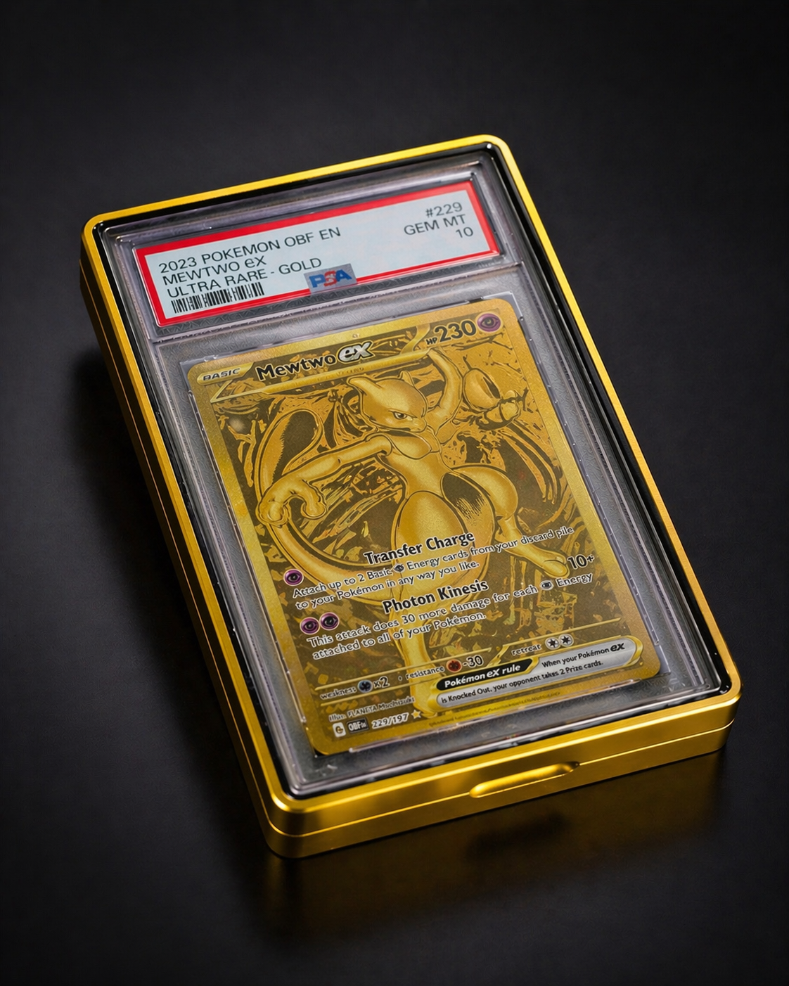 PSA Aluminium Card Case – Premium Display Holder til Graded Kort & PSA Slabs – billede 3