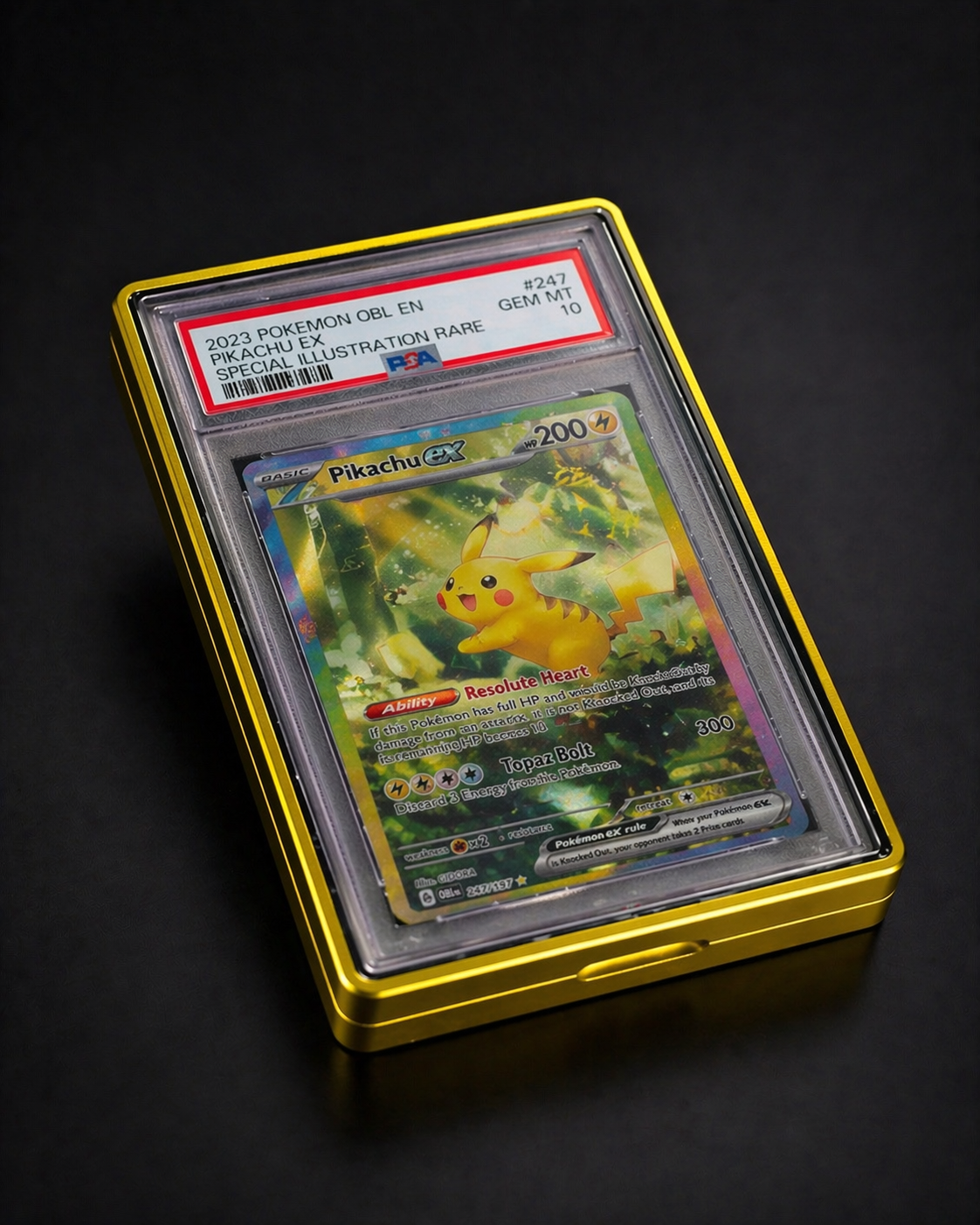 PSA Aluminium Card Case – Premium Display Holder til Graded Kort & PSA Slabs – billede 4