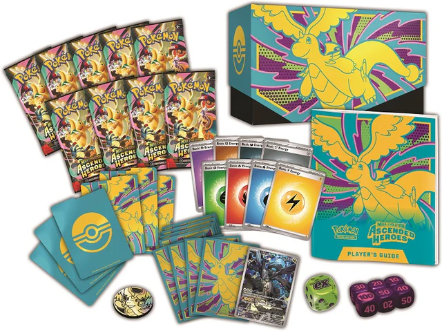 Pokemon Mega Evolutions: Ascended Heroes - Elite Trainer Box - (Preorder) – billede 3
