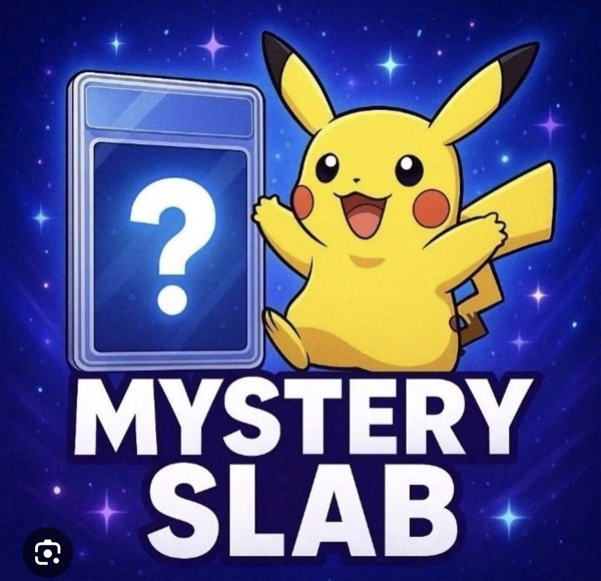 Pokémon Mystery Slab – PSA, CGC eller Beckett Gradet Kort (Min. Grade 7 Holo/Reverse)