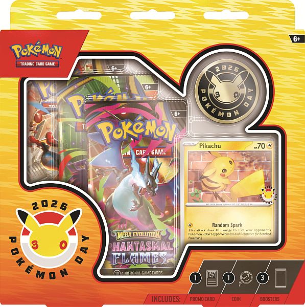 Pokémon Day 2026 Collection – Eksklusiv Samleboks med Promo Kort & Booster Packs