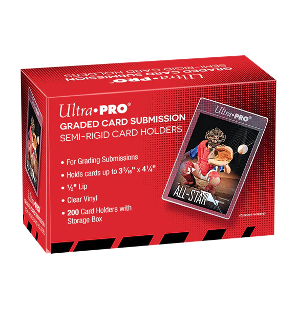 Ultra PRO Graded Card Submission Holders – Semi-Rigid Card Holders (200 stk)