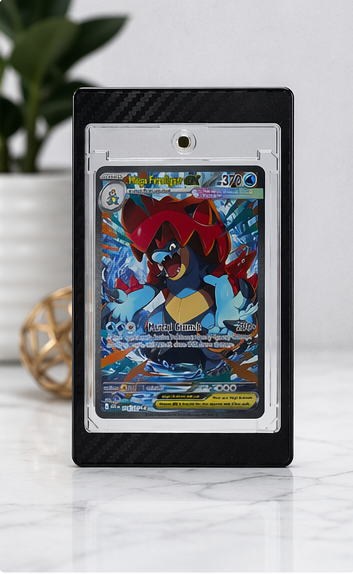 One-Touch Case Insert til PSA Aluminium Card Case – Premium Display til Magnetic Card Holders & Samlekort – billede 3