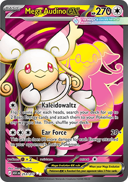 Mega Audino ex (ASC 253) – produktbillede