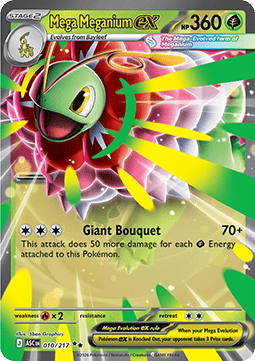 Mega Meganium ex (ASC 010) – produktbillede