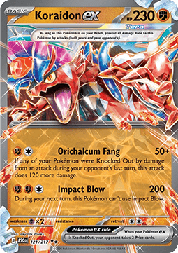Koraidon ex (ASC 121) – produktbillede