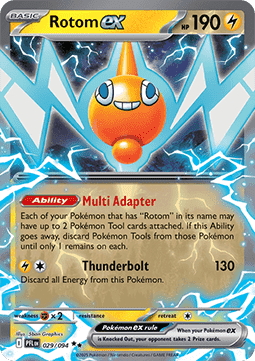 Rotom ex (PFL 029) – produktbillede