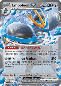 Empoleon ex (PFL 070) – produktbillede