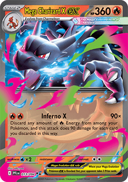 Mega Charizard X ex (PFL 013) – produktbillede