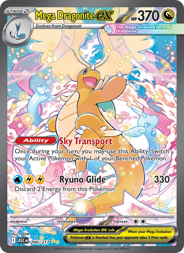 Mega Dragonite ex #290 – Ascended Heroes