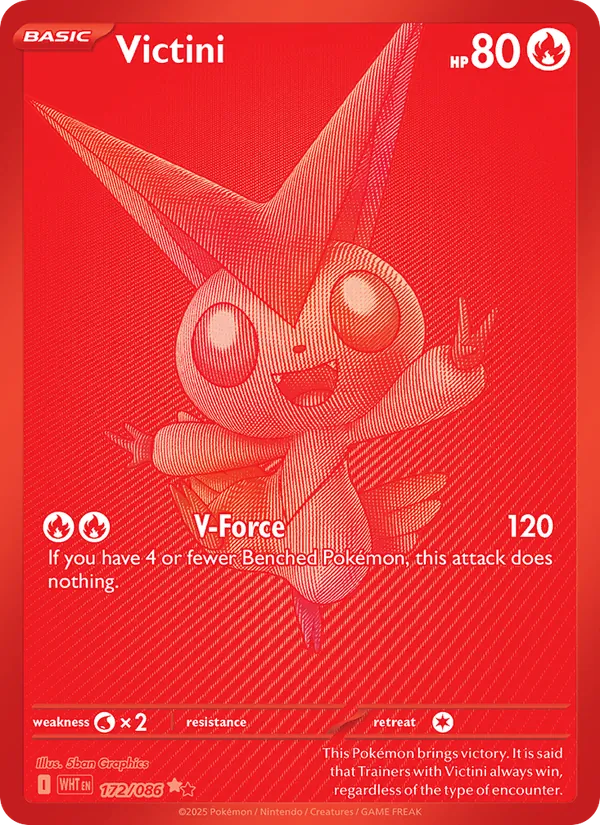 Victini #172 – White Flare